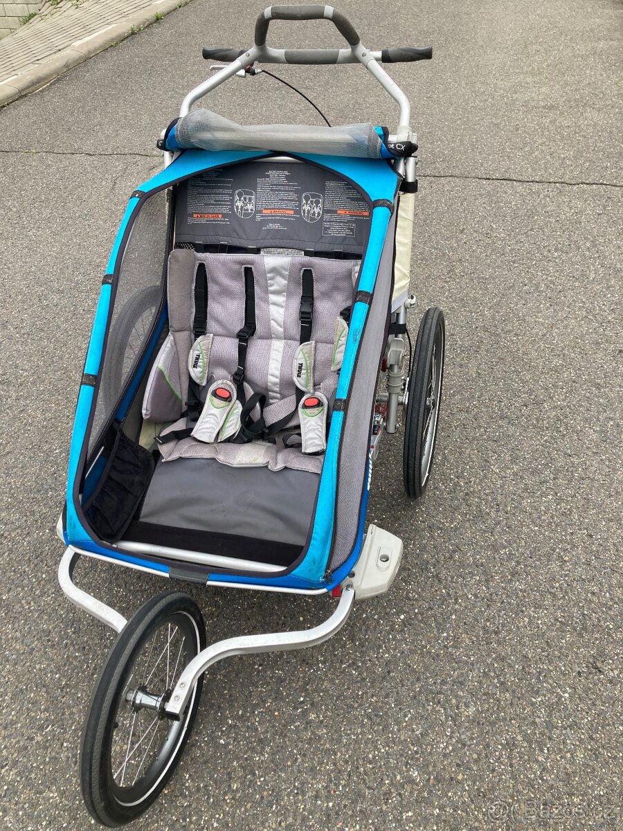 Prodám dětský vozík Thule Chariot CX2 - 4
