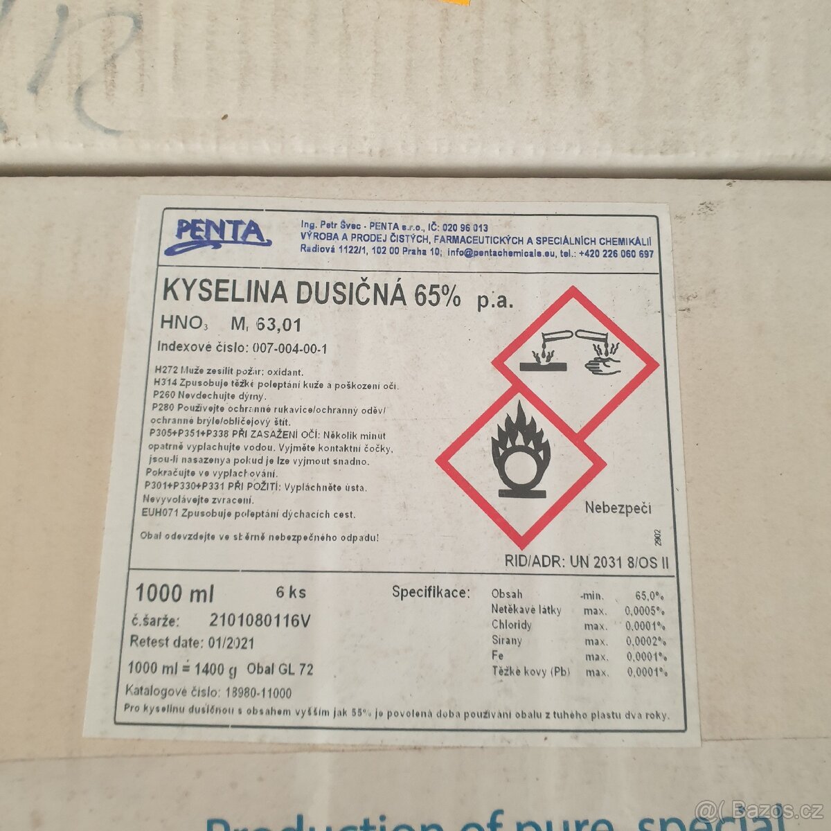 Chemické látky- kyseliny louhy - 4