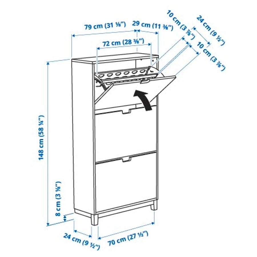 Botník Ikea Ställ - 4