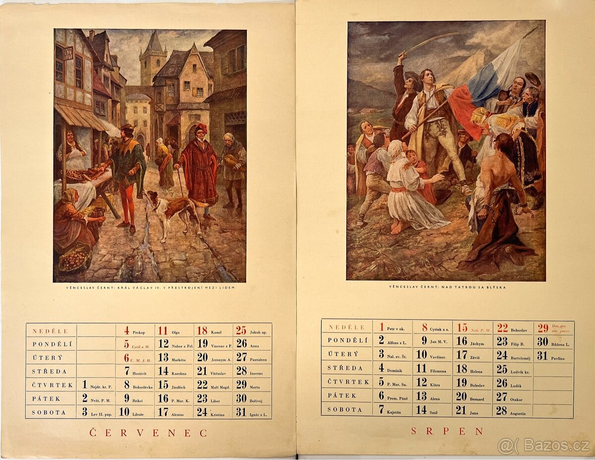 Historický kalendář 1947 - 4