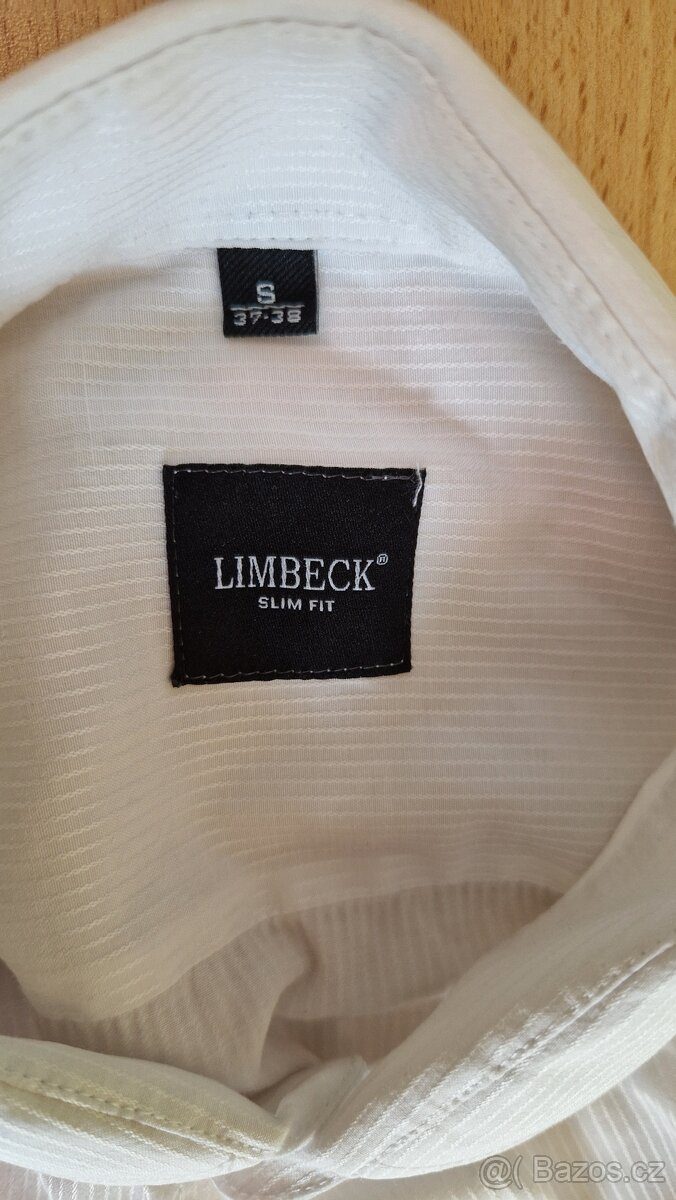 Bílá košile s pruhy - 4