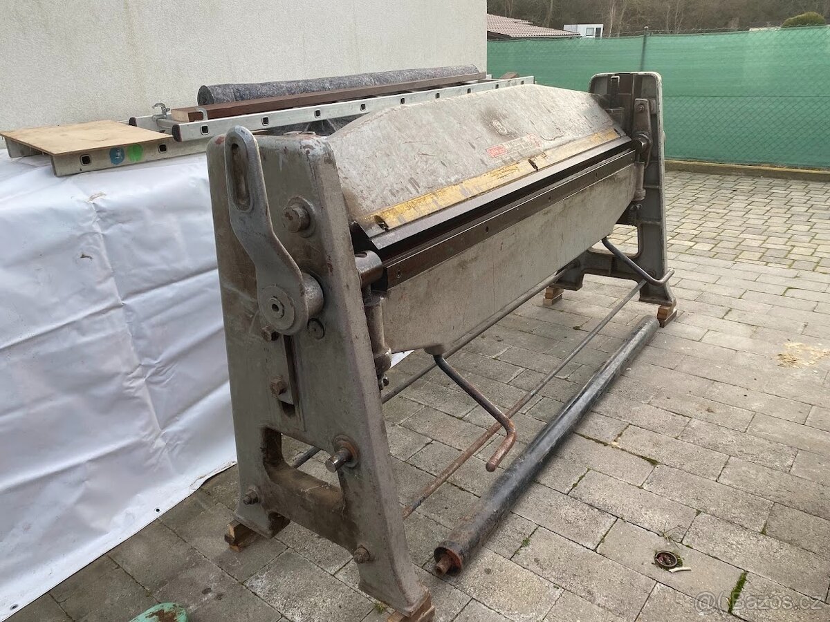 Rucni ohybacka plechu PIESOK XK-2000/2A - 4