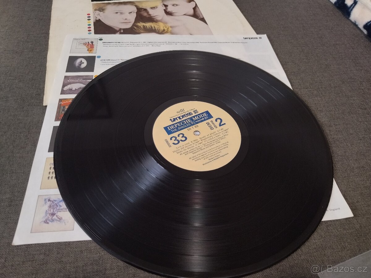 LP - DEPECHE MODE - The Singles 81-85 kat.č. SX-T 69 - 4