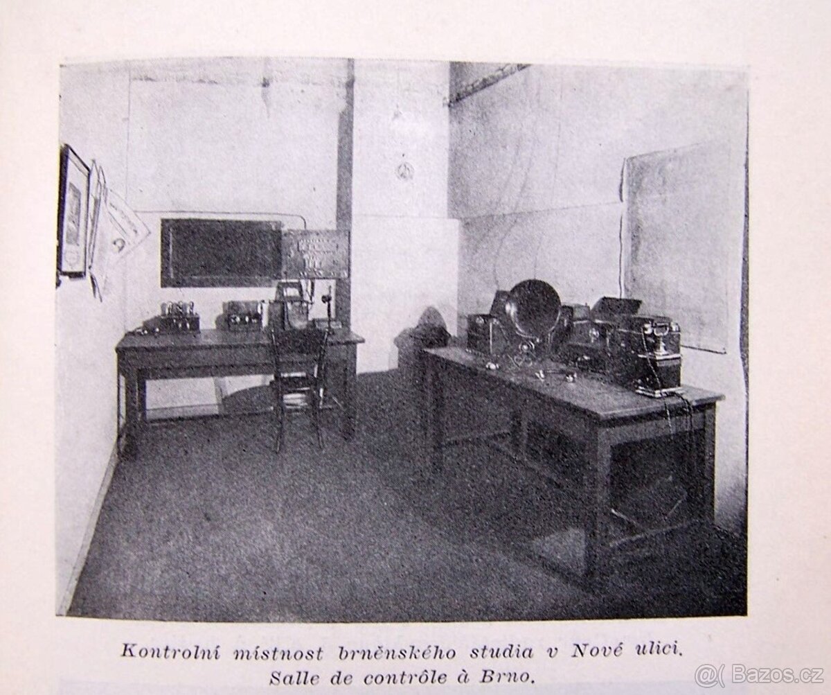 Starožitná kniha z roku 1935 o začátcích rozhlasu, top stav - 4