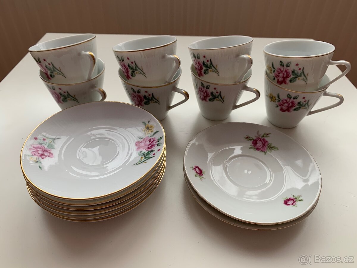 Sada porcelánových hrníčků - 4