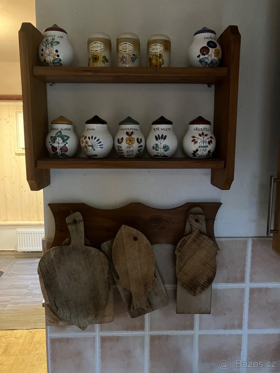 Selský jídelní stůl a židle - 4