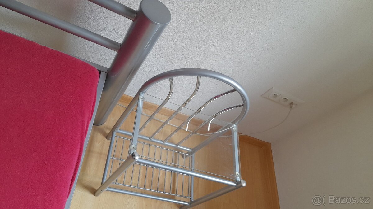 Kovová manželská postel - 4