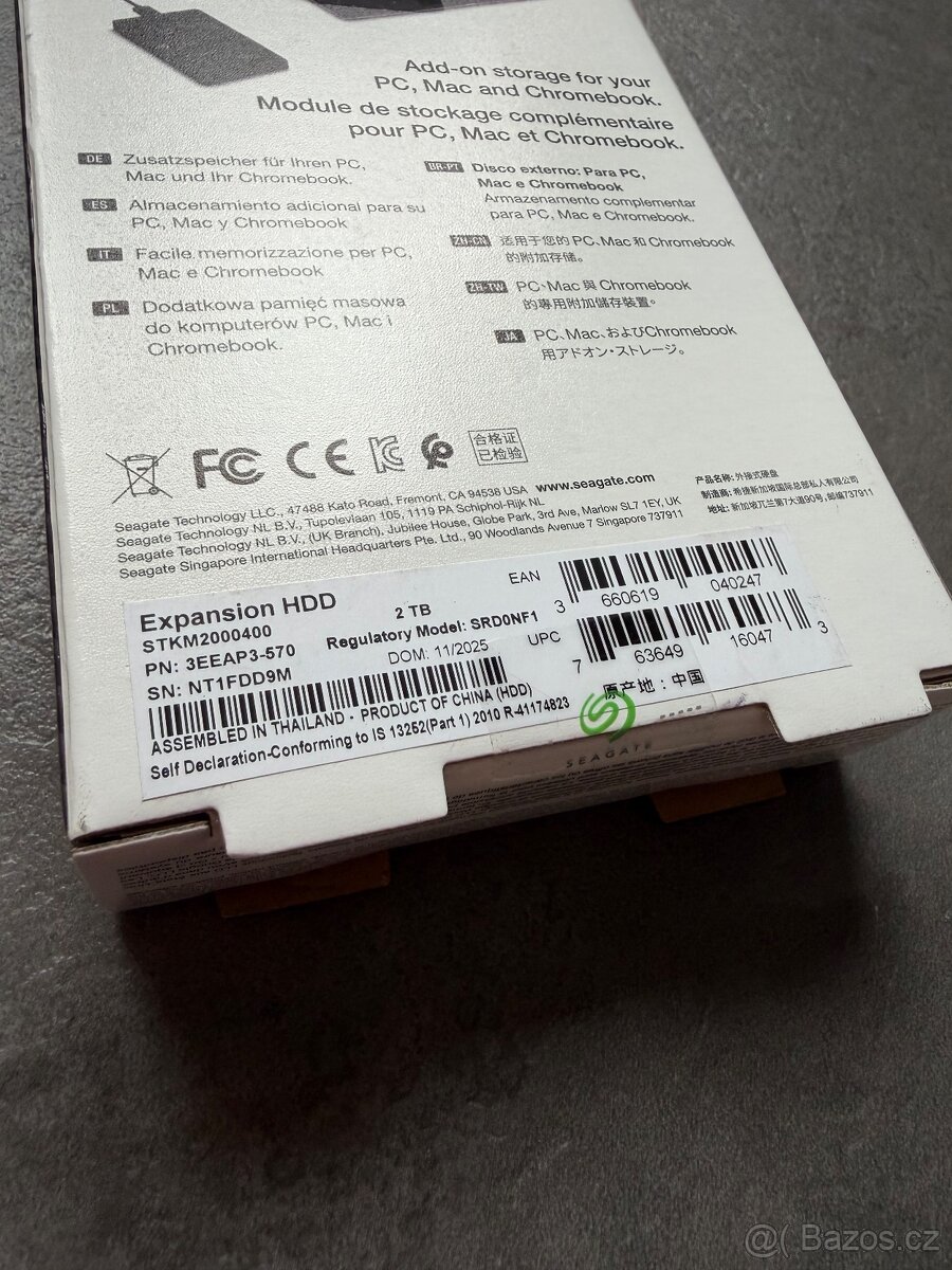 Kompaktní externí HDD 2TB - 4