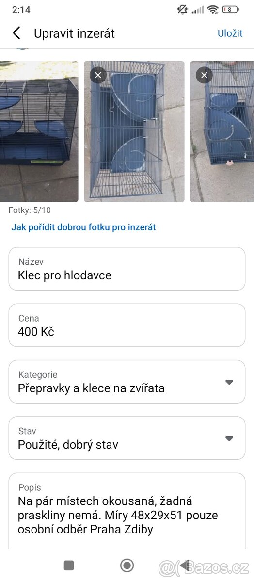 Klece pro hlodavce - 4