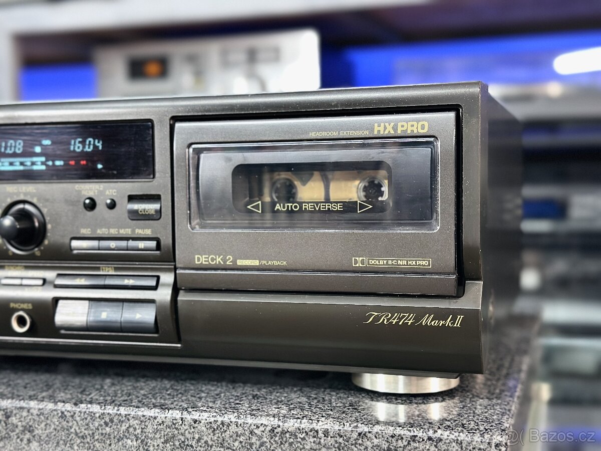 TECHNICS RS-TR474 MarkII (r.1994) po servisu, záruka - 4