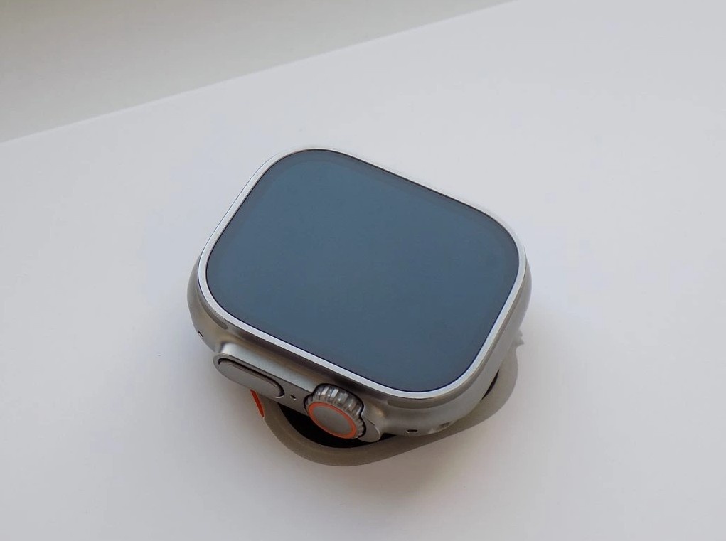 Apple Watch Ultra, 49mm, Titan, GPS, Oranžový pásek - 4