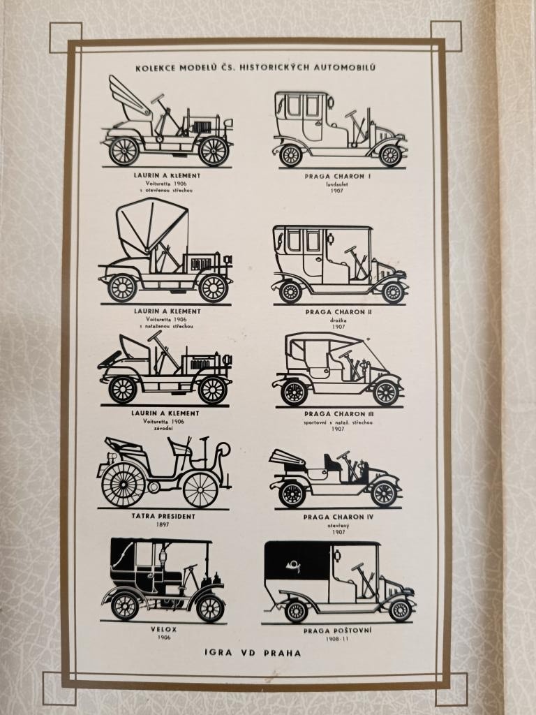 Limitovaná edice LAURIN KLEMENT voiturette - 3 KS -1906 - 4