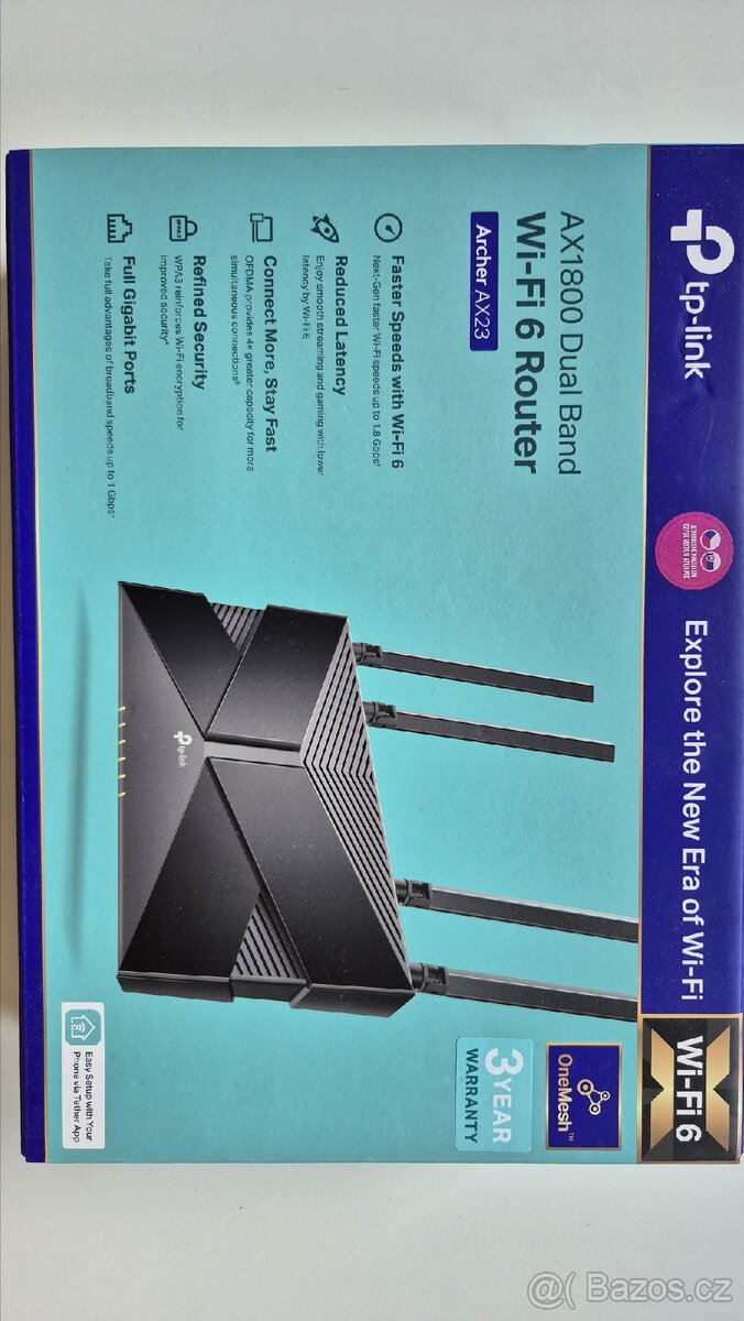 TP-LINK WIFI ROUTER 1.8GB/S - 4