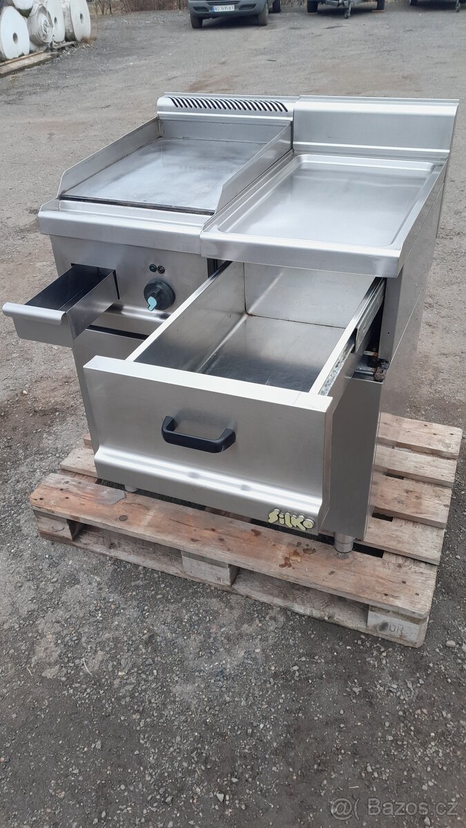 Grilovací modul-deska na podestavbě+odkládací pult - 4