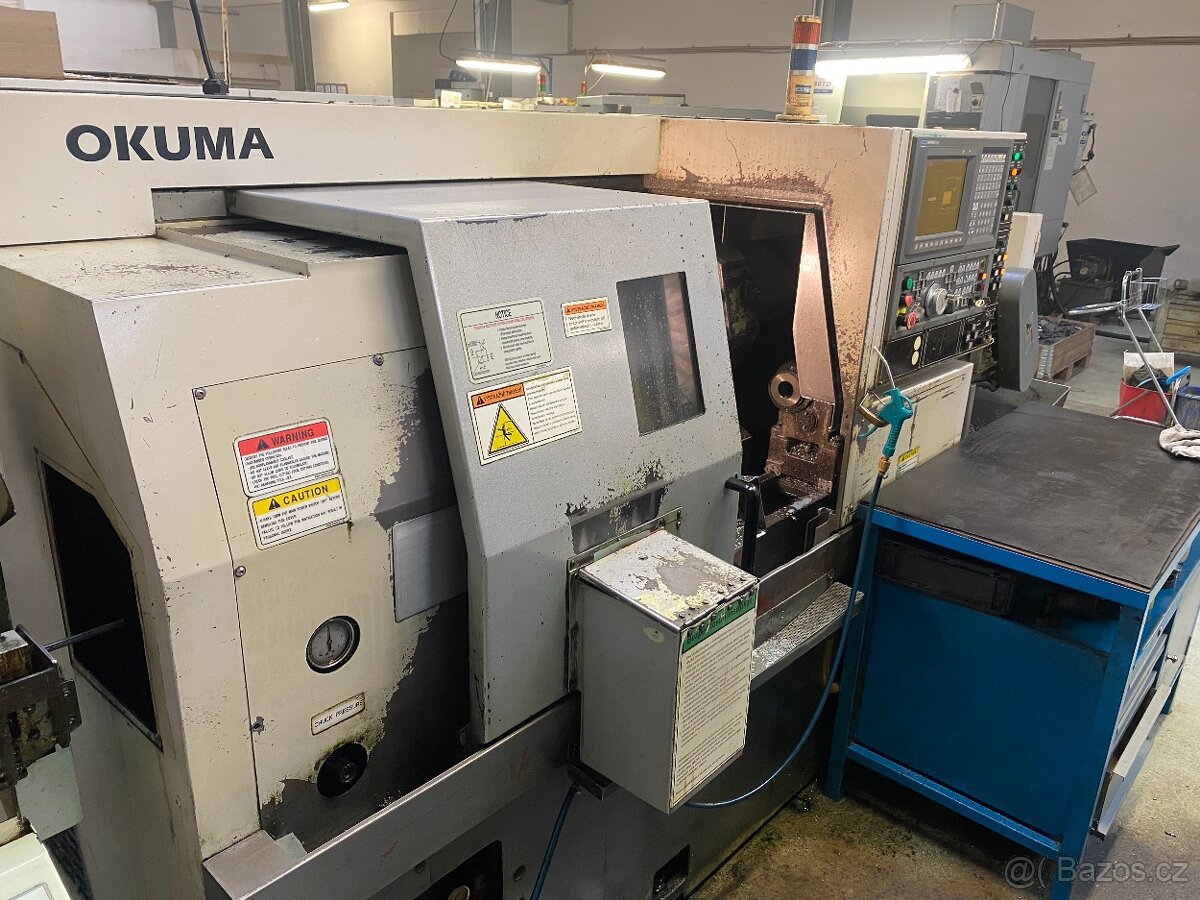 CNC sústruh , OKUMA ES - L8 ,, - M - 4