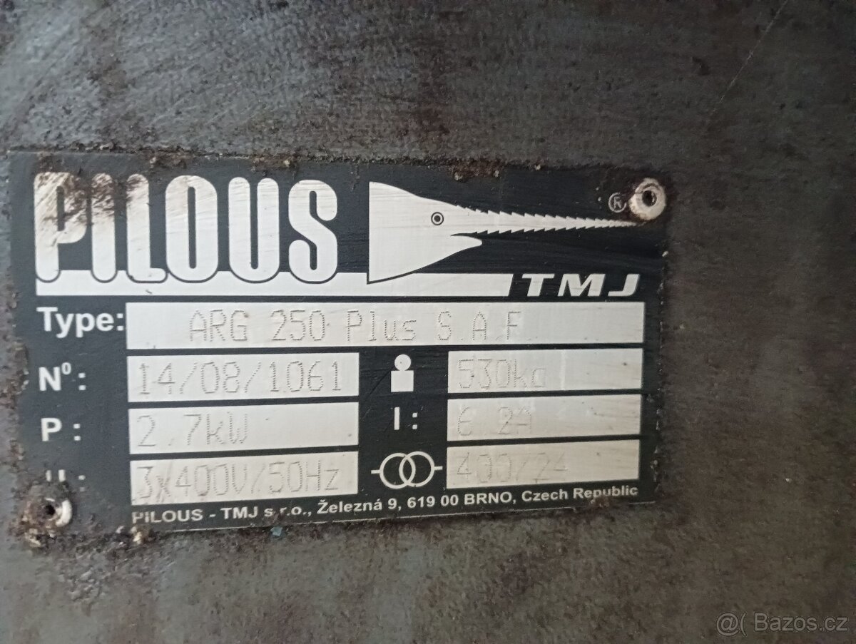 Automatická pila pilous ARG 250 PLUS S.A.F. - 4