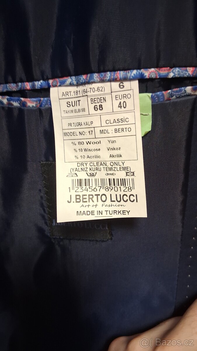 Pánský oblek (sako) - 4