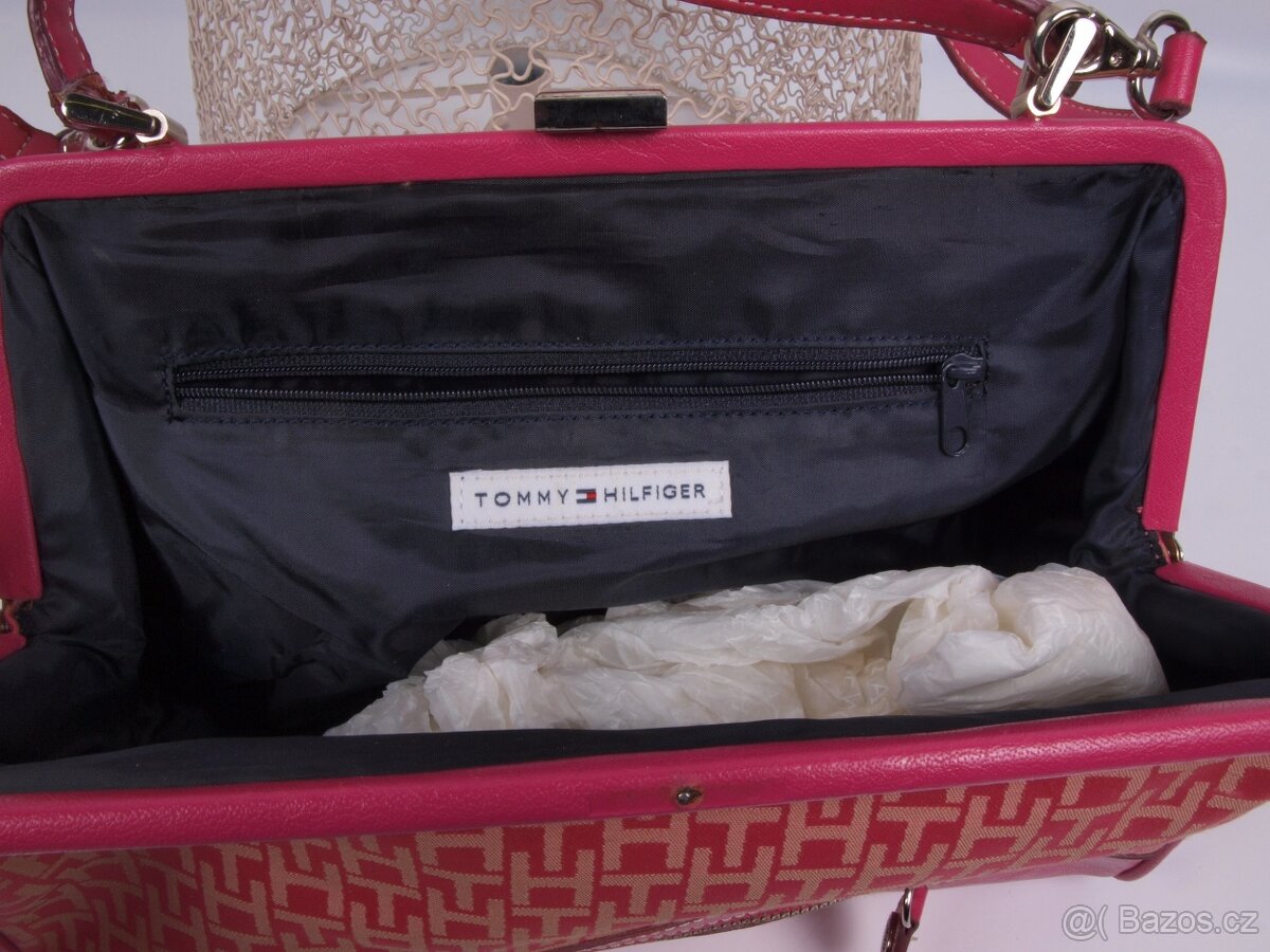 růžová kabelka Tommy Hilfiger - 4