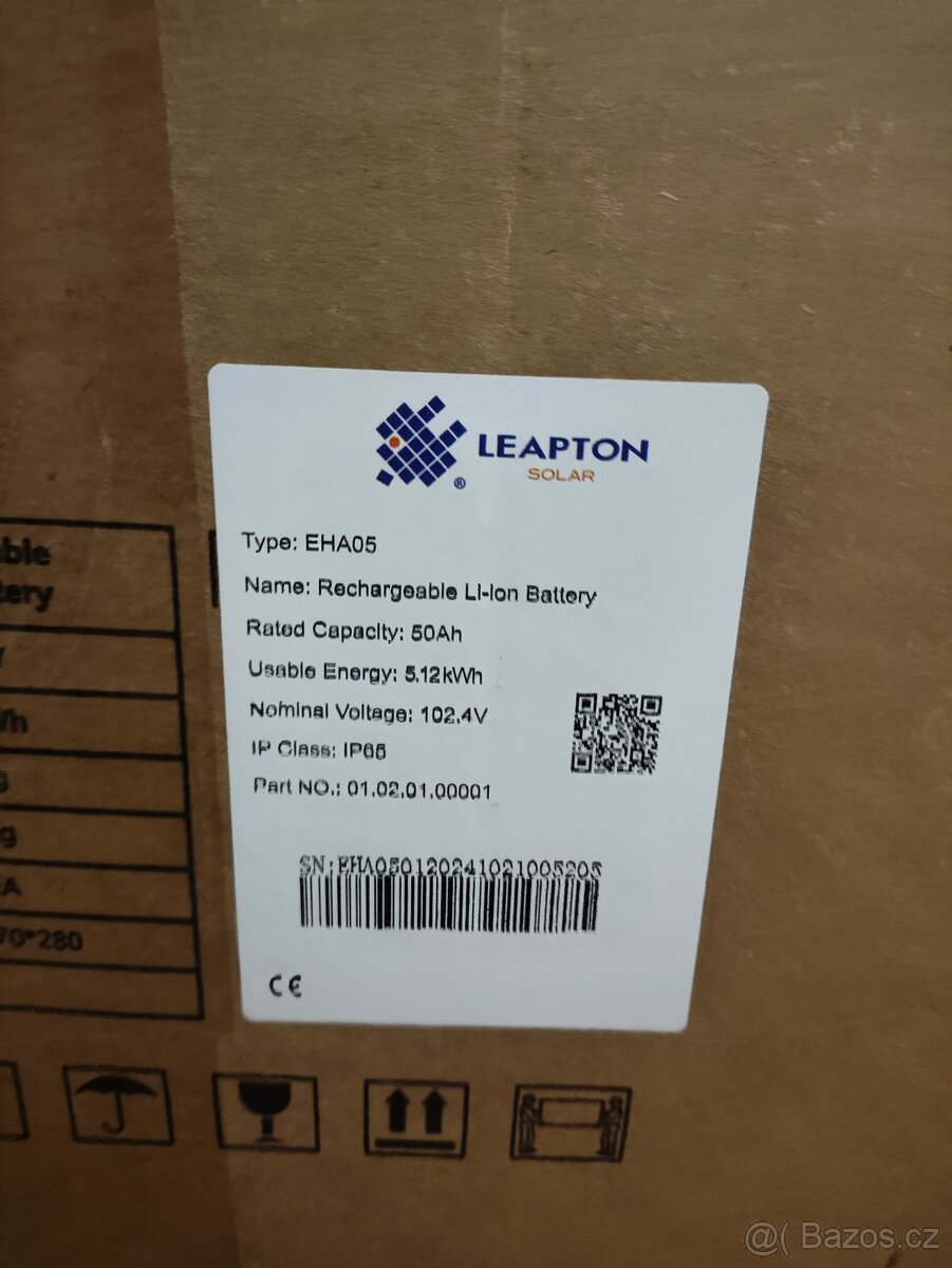 FVE střídač X3-Hybrid-10.0-D s baterii 15,36kWh LiFePo4 - 4