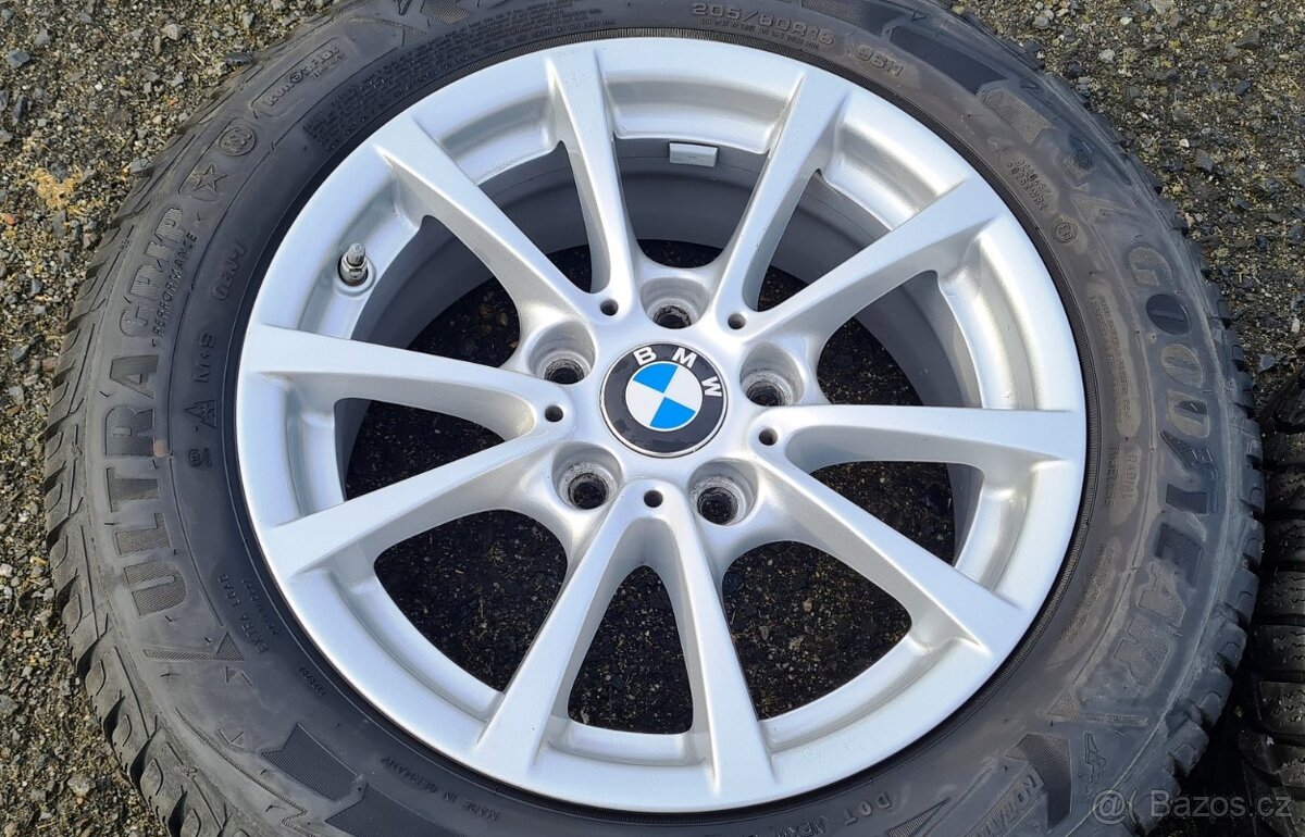 TOP zimní sada BMW F30, F31 Goodyear 205/60R16, 4x7mm - 4