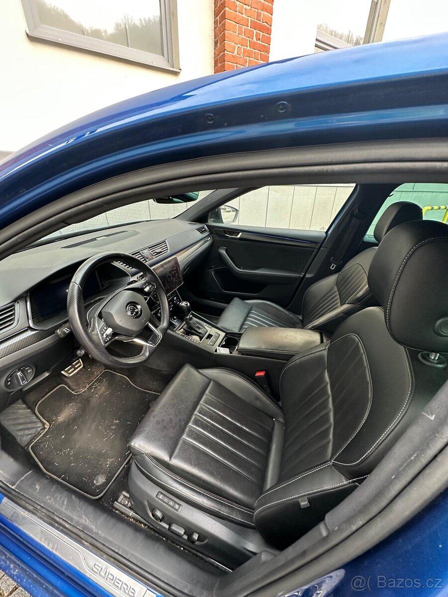 ŠKODA SUPERB SPORTLINE ,VIRTUAL,147KW, DPH, 1.majitel,TAŽNÉ - 4