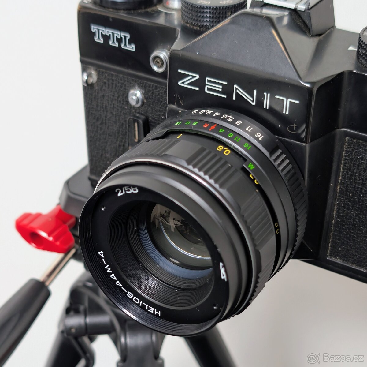 Zenit TTL + objektiv Helios-44M-4 + origo pouzdro - 4
