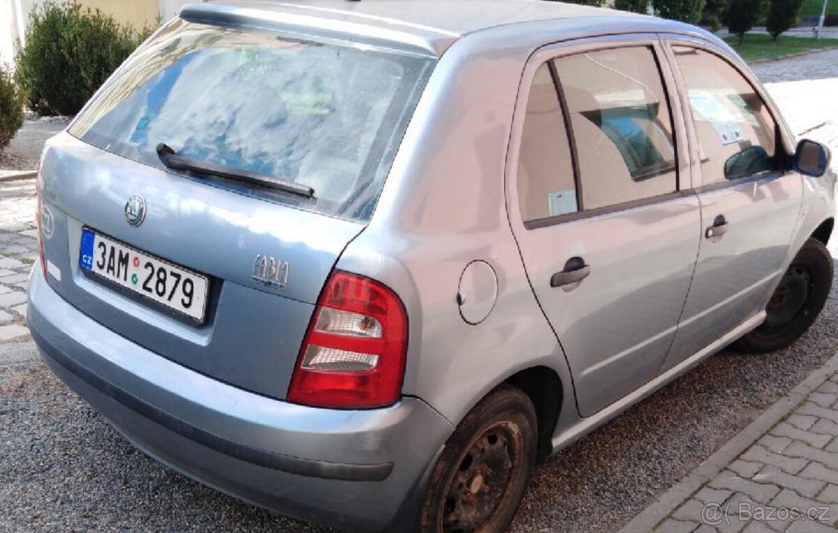 dily skoda fabia sedan -combi 1,2 htp-1,4 mpi - 4
