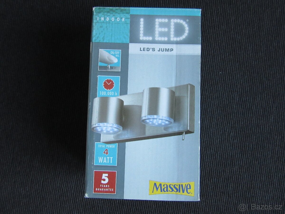 PRODÁM NOVÁ NÁSTĚNNÁ SVÍTIDLA MASSIVE(PHILIPS) - 4