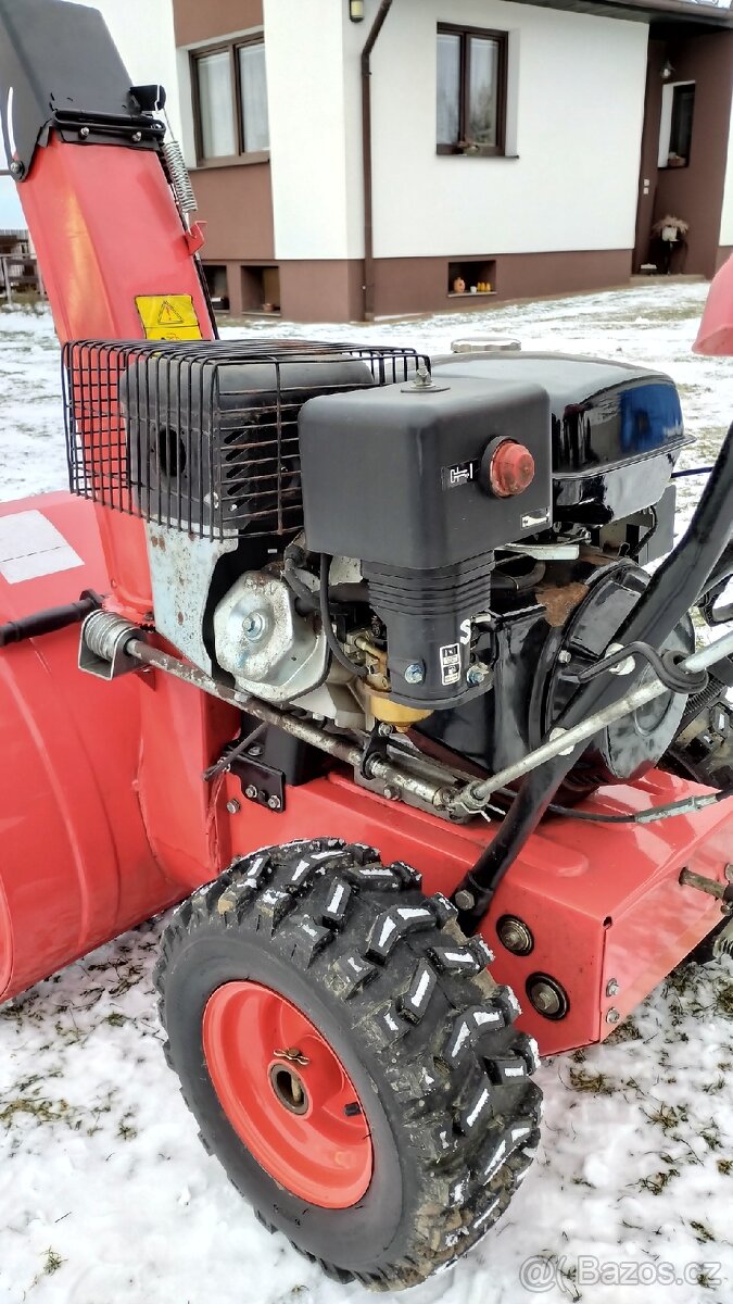 Sněhová fréza. - 4