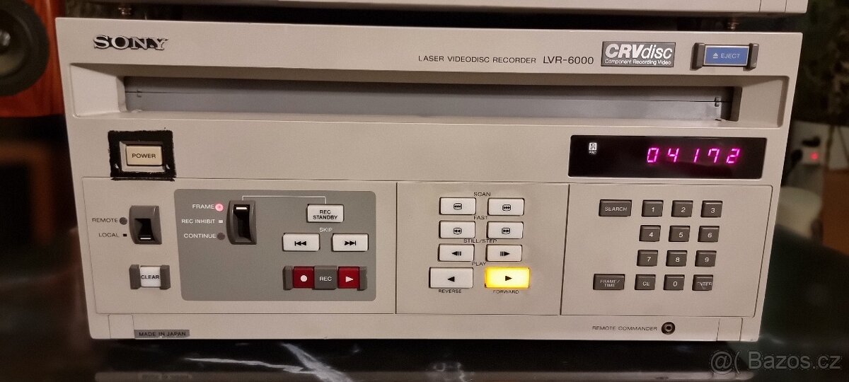 SONY LVR-6000 LD rekordér -SONY LVS-6000P video procesor - 4