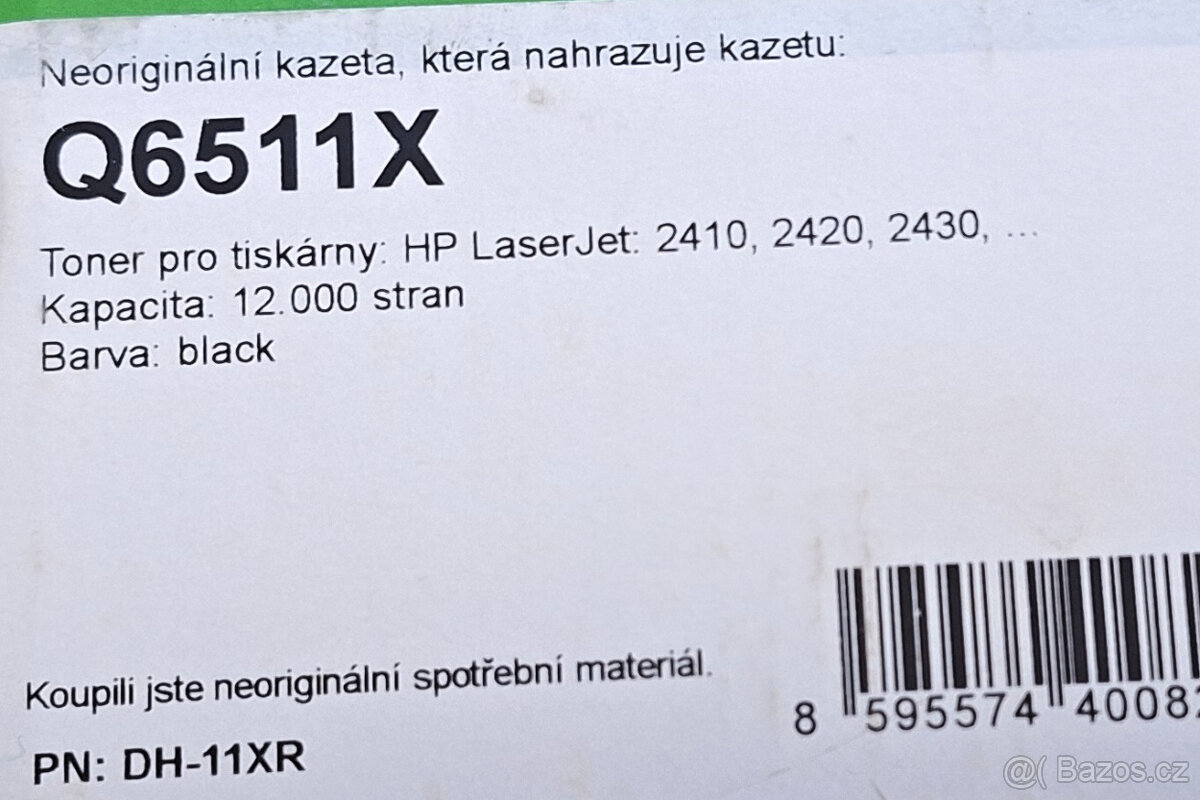 Náplně do tiskárny a toner - 4