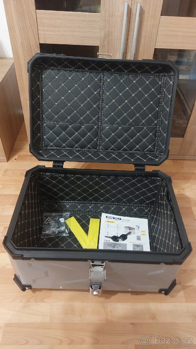 Hliníkový kufr 65L na motorku NOVÝ topcase - 4
