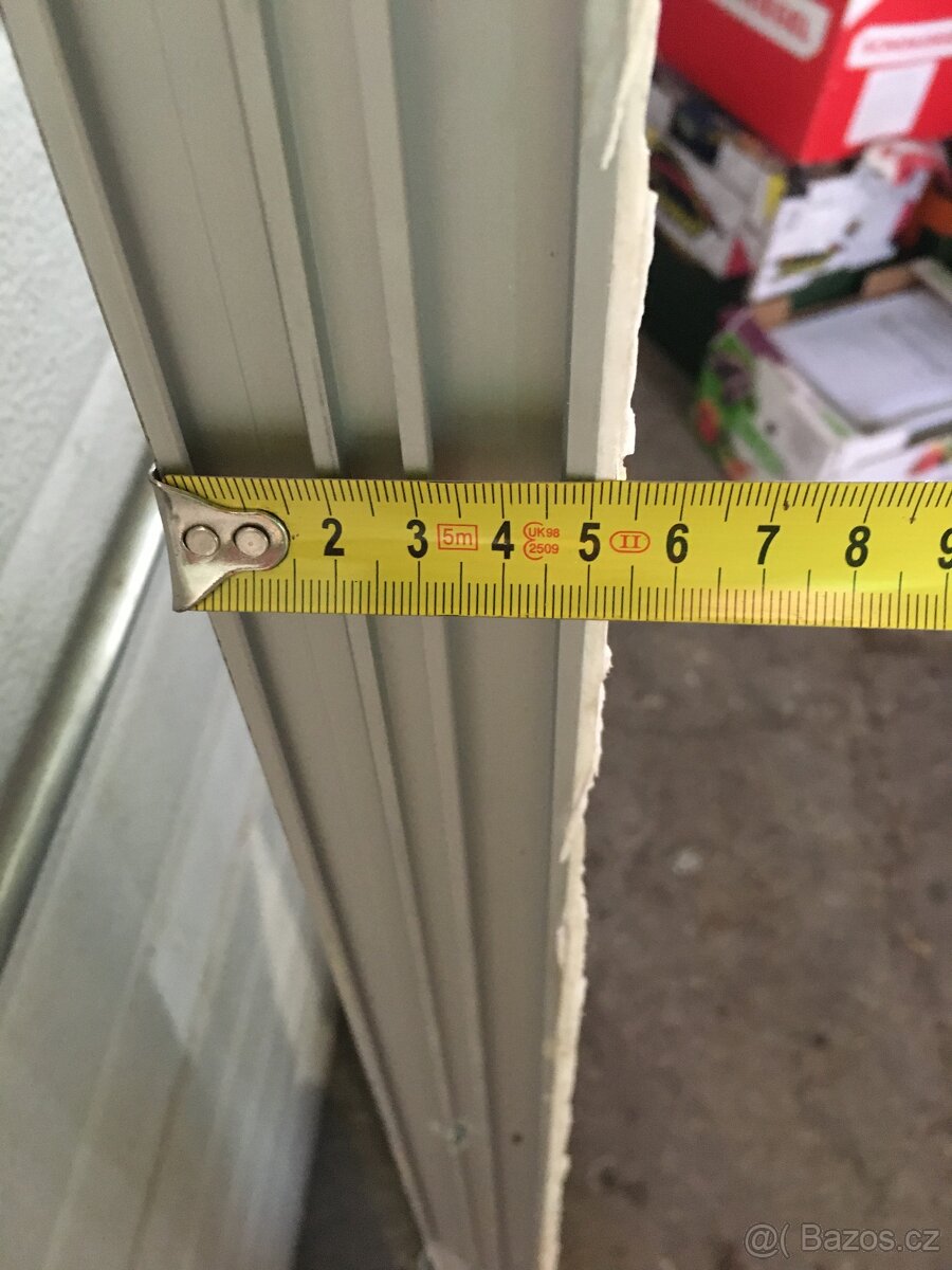 Prodám prosklene hliníkové dveře - 4