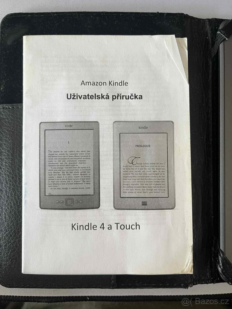 Čtečka knih, Amazon Kindle Touch (4. generace), - 4