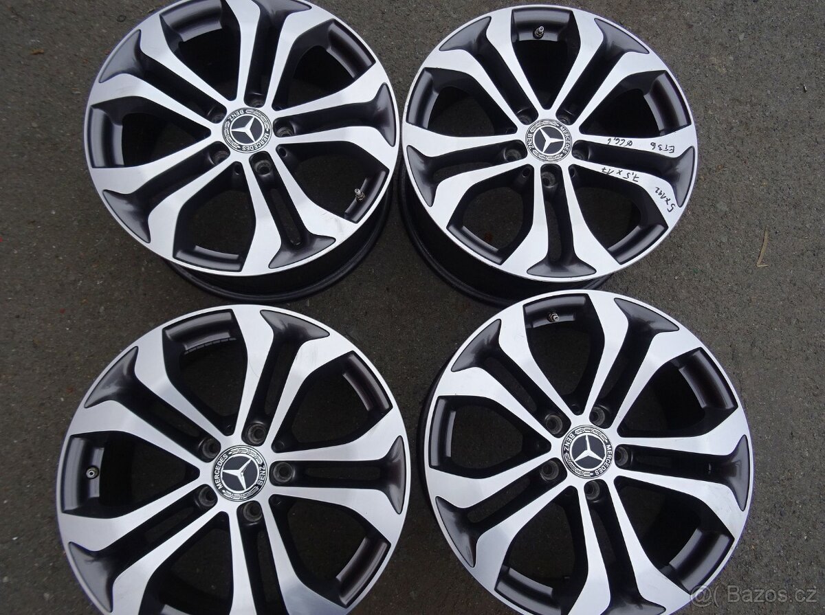 Alu disky origo Mercedes, 17", 5x112, ET 36 , šíře 7,5J - 4