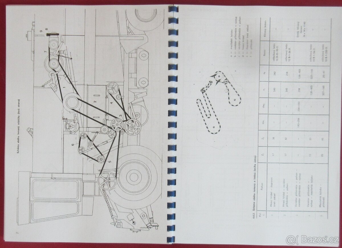 Návod k obsluze kombajn Fortschritt E 516 - 4