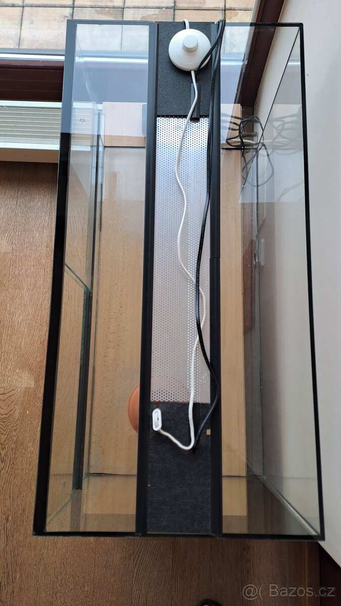 Terarium (80x40x40cm) pro želvu, kompletně vybavené - 4