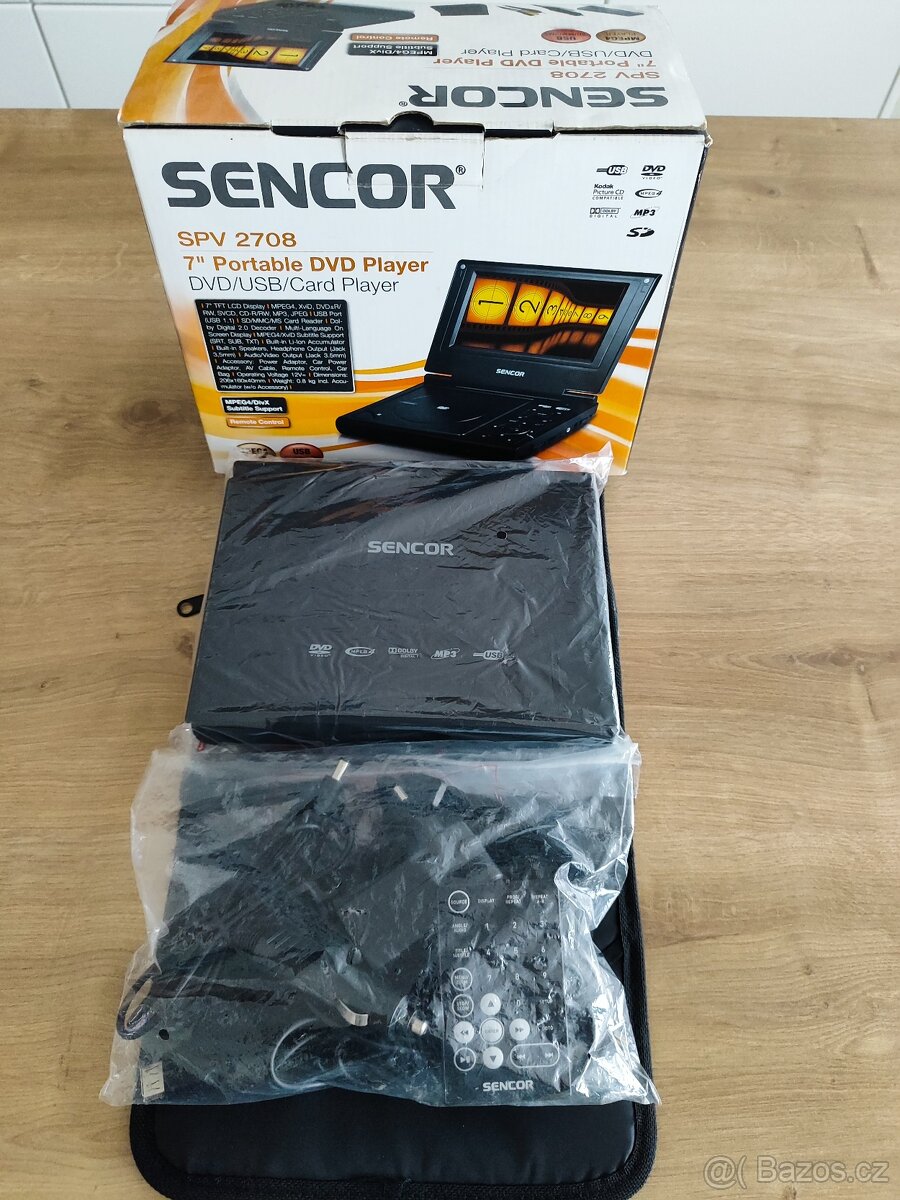 Přenosný DVD přehrávač SENCOR - 4