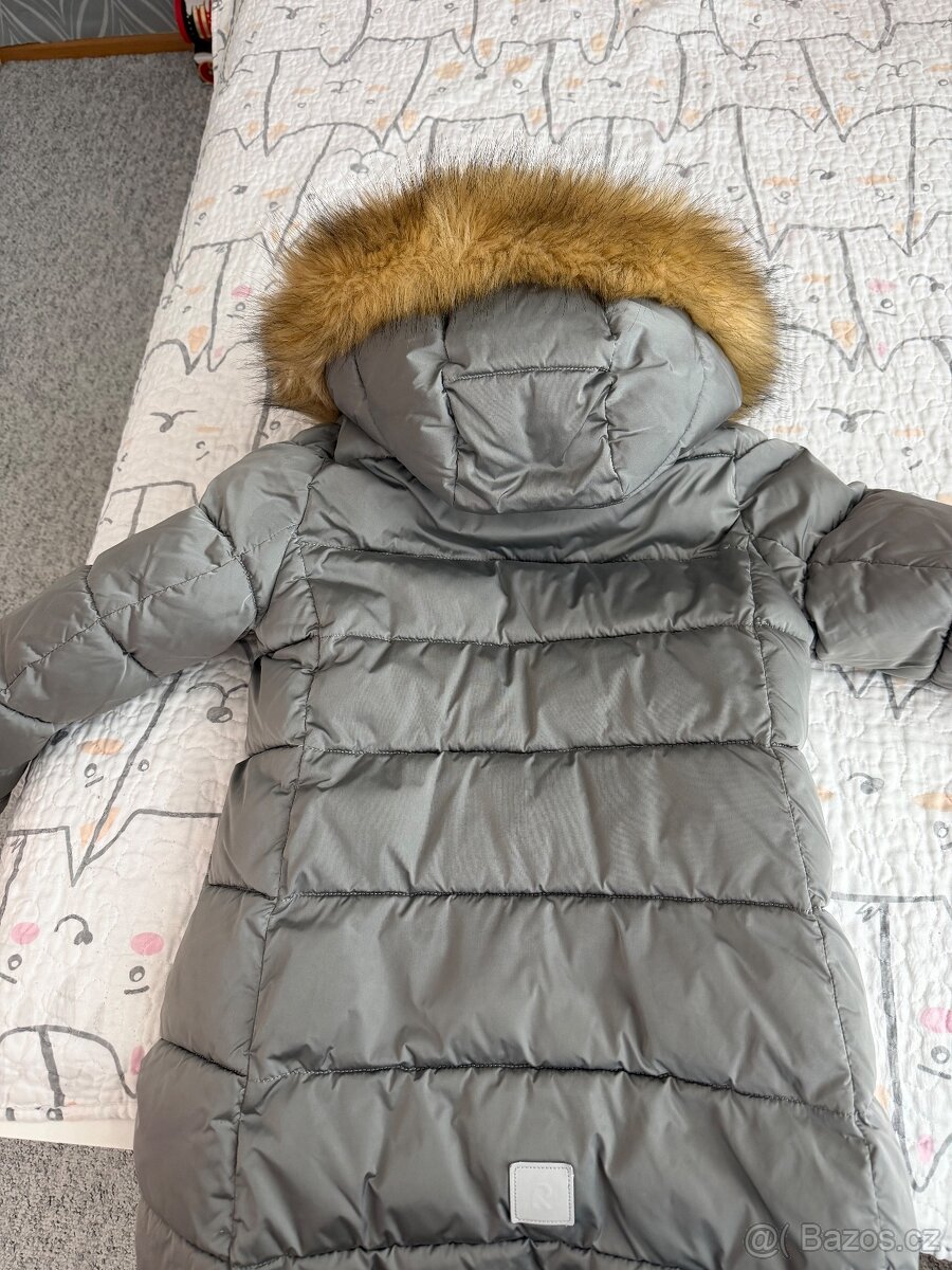 Dívčí zimní kabát Reima, vel 140 - 4