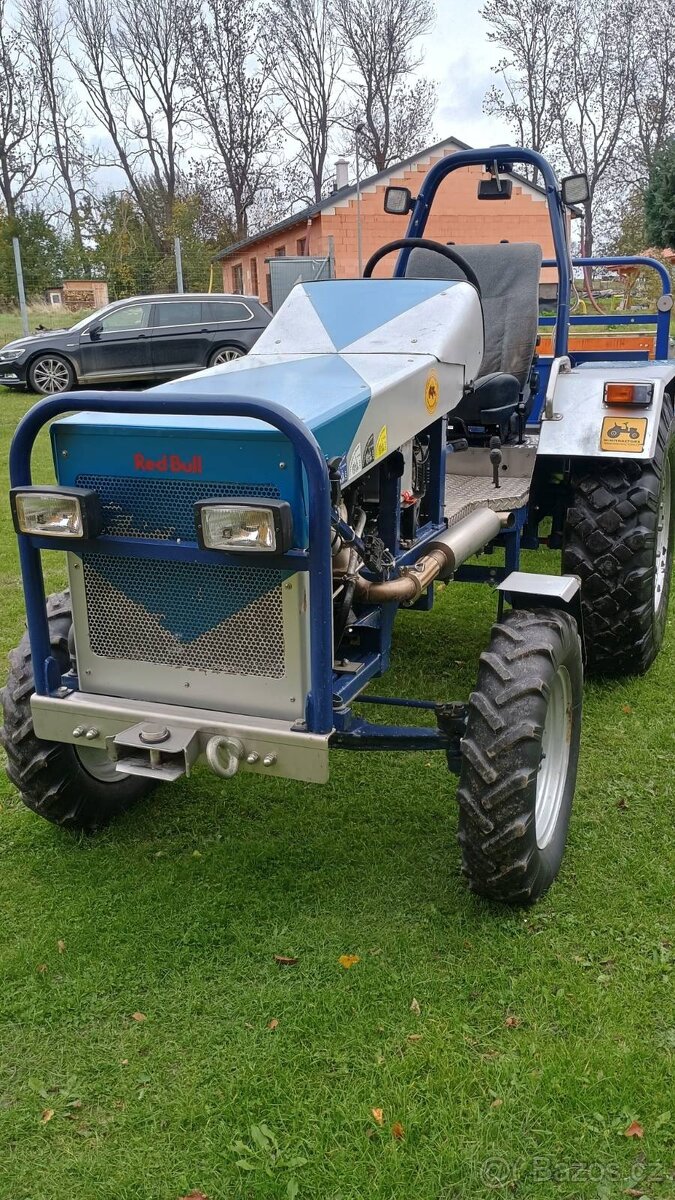 Traktor domácí výroby. - 4