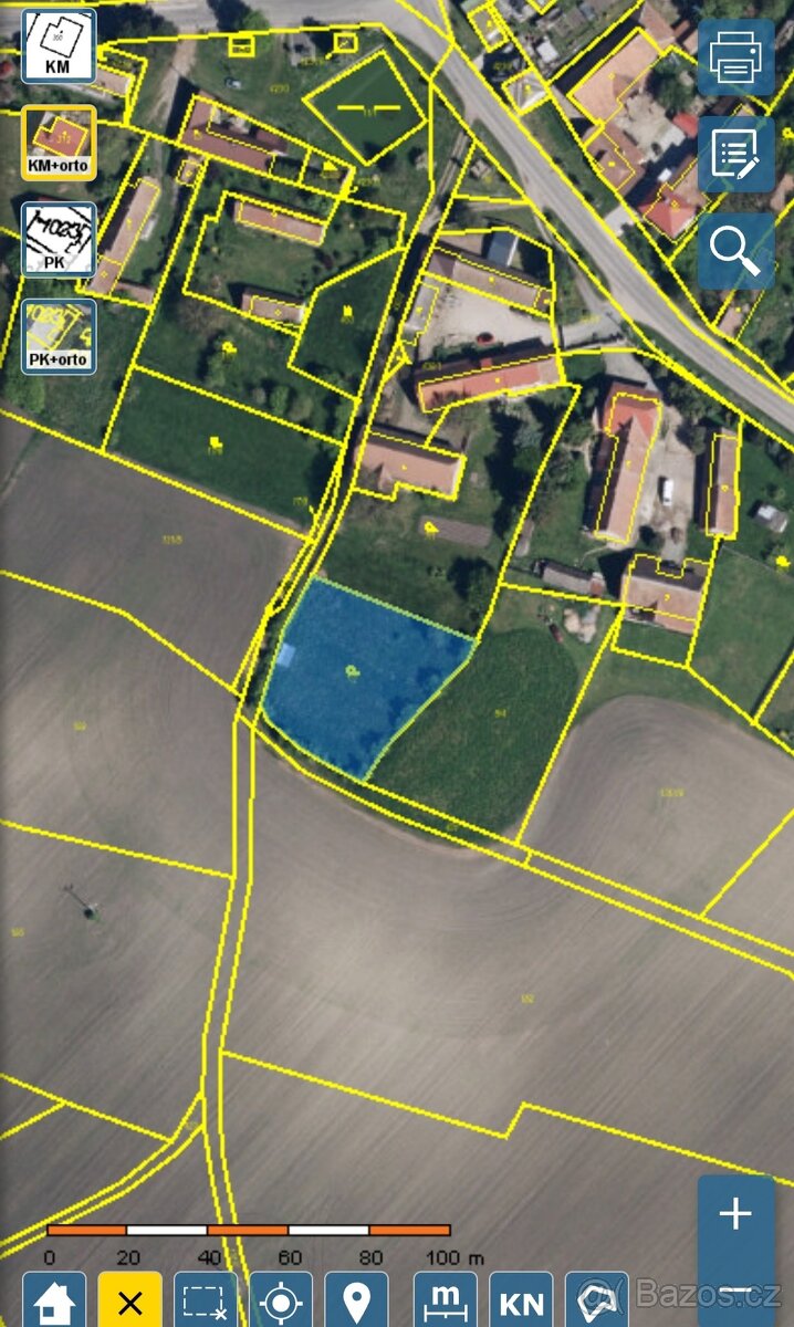 Stavební pozemek - Lišice 1500 m2 - 4