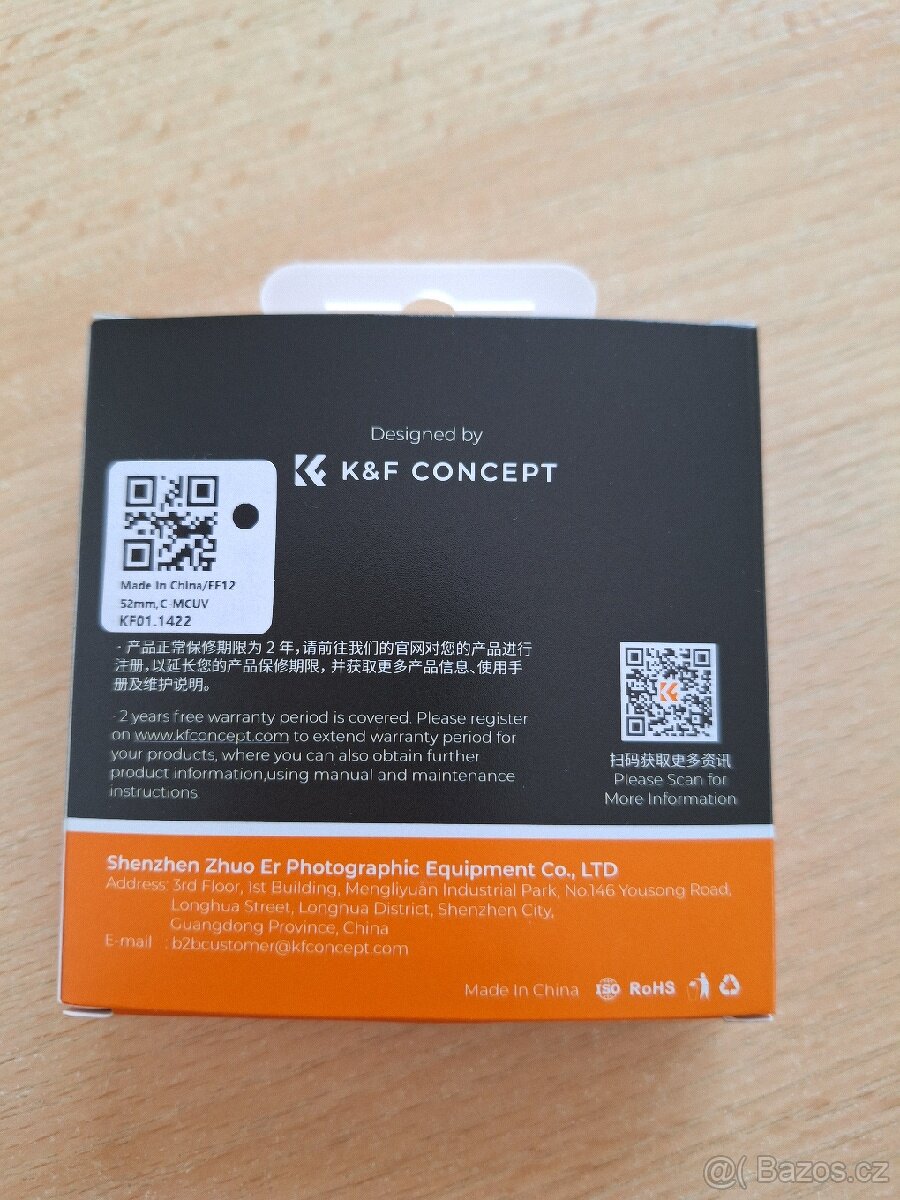 UV filtr 52mm - 4