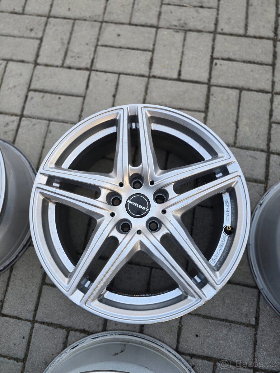 Alu diky Borbet 5x112 R17 - 4