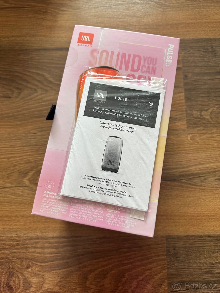 Přenosný box JBL Pulse 5, Bluetooth, Lightshow, PartyBoost, - 4