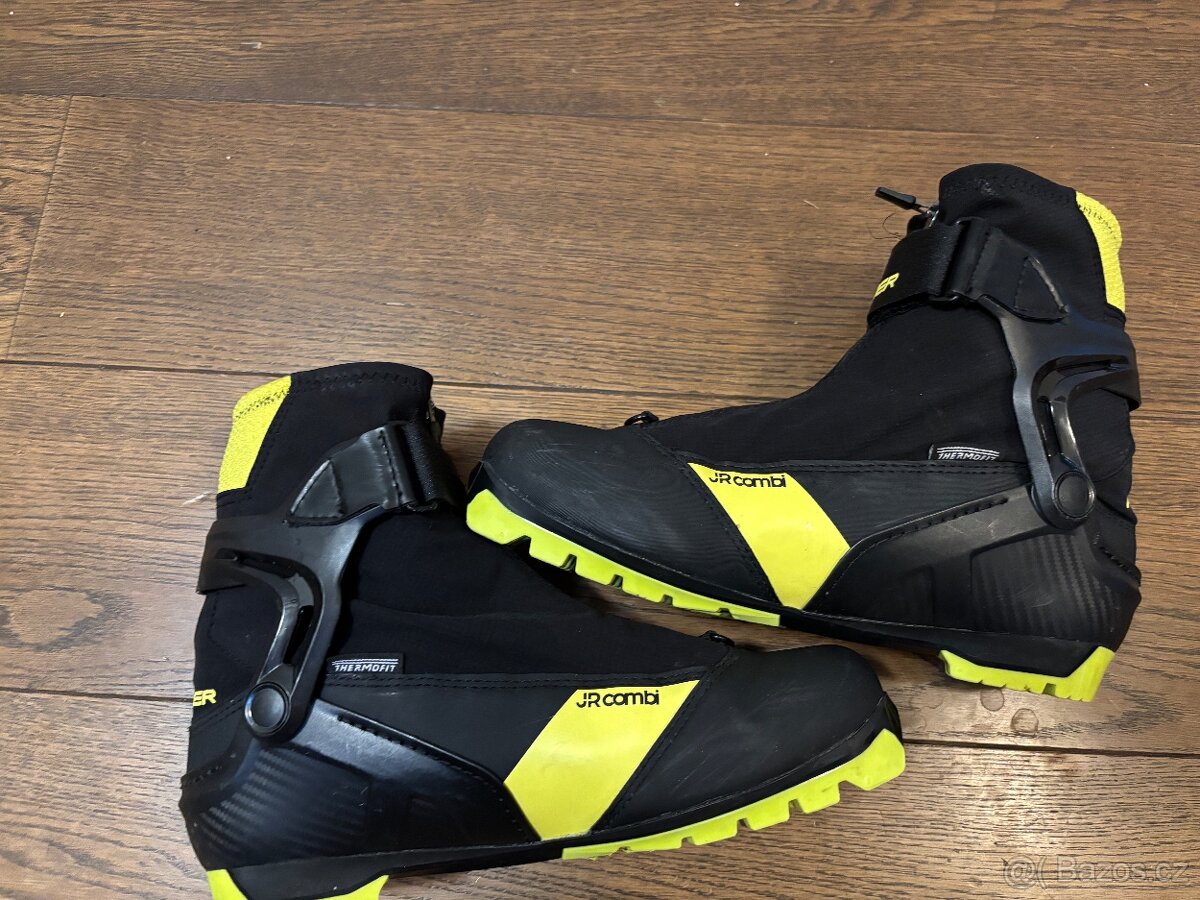 Boty na běžky Fischer JR Combi NNN vázání vel.42 - 4