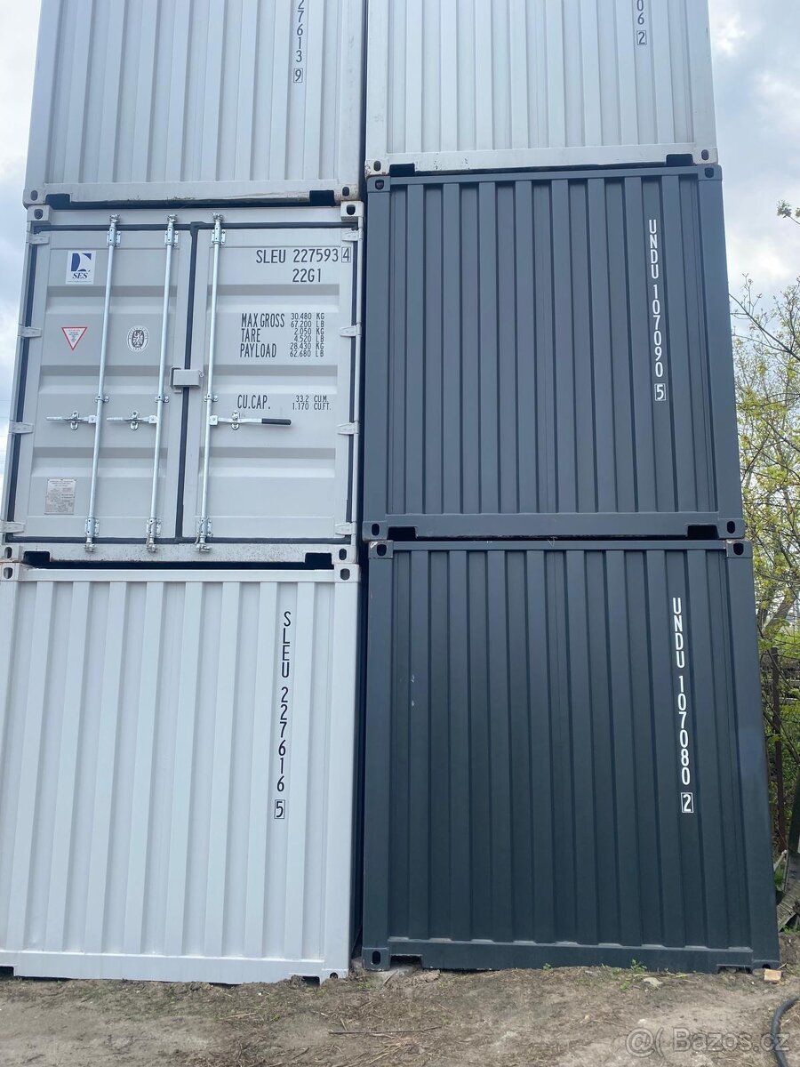 Nový lodní kontejner rv 2024 one way dv 20“ HC 40" - 4
