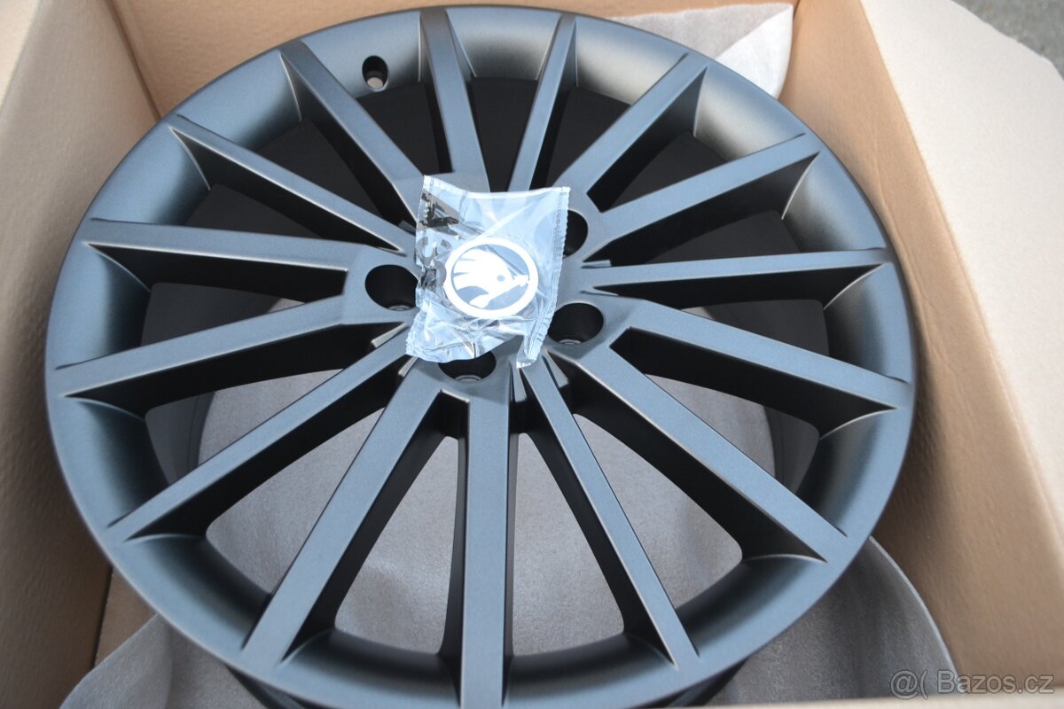 Škoda Octavia III (i RS) –NOVÉ 18 Alu disky 7Jx18 ET51,black - 4