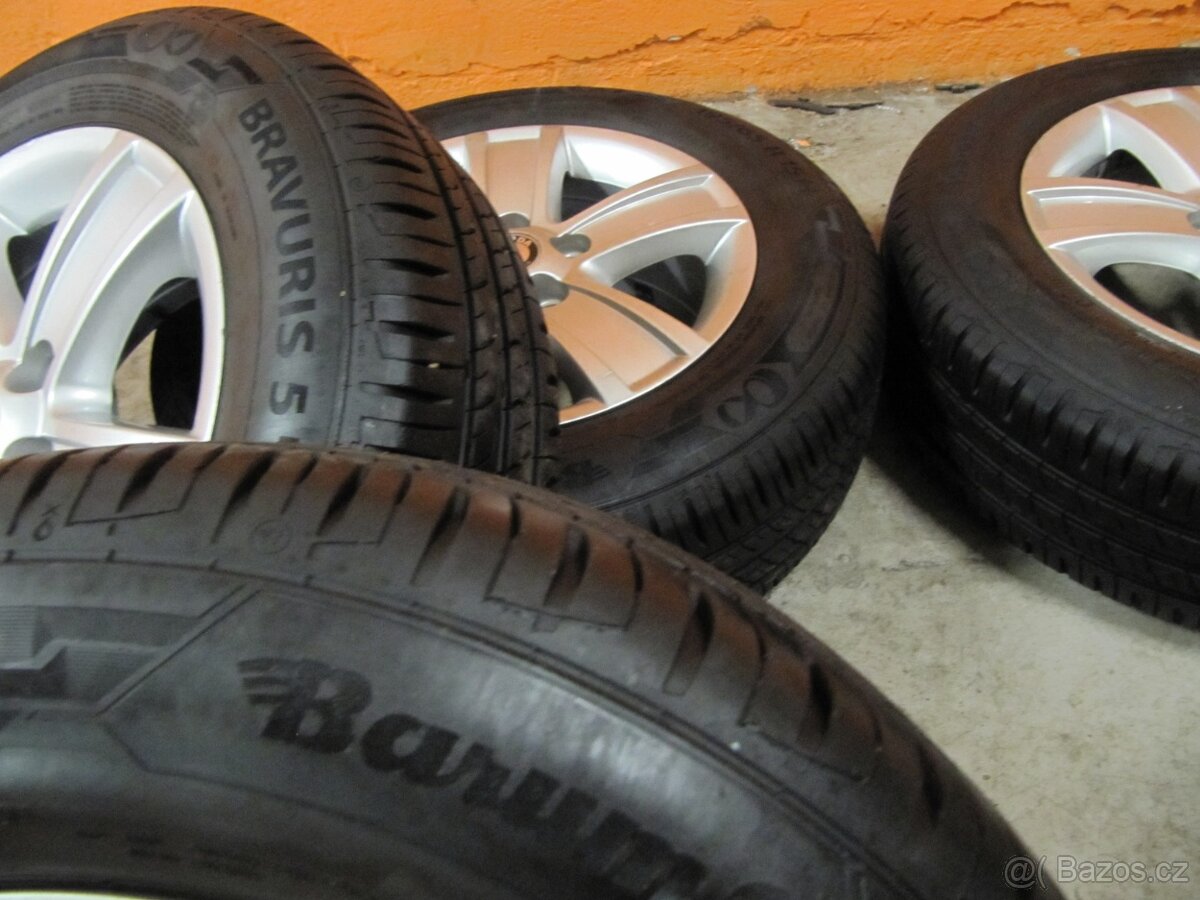 Alu Škoda R15 + 195/65/15 - 4