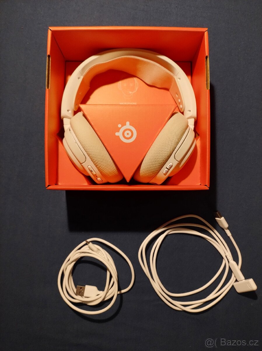 Steelseries arctis nova 5 wireless white - 4