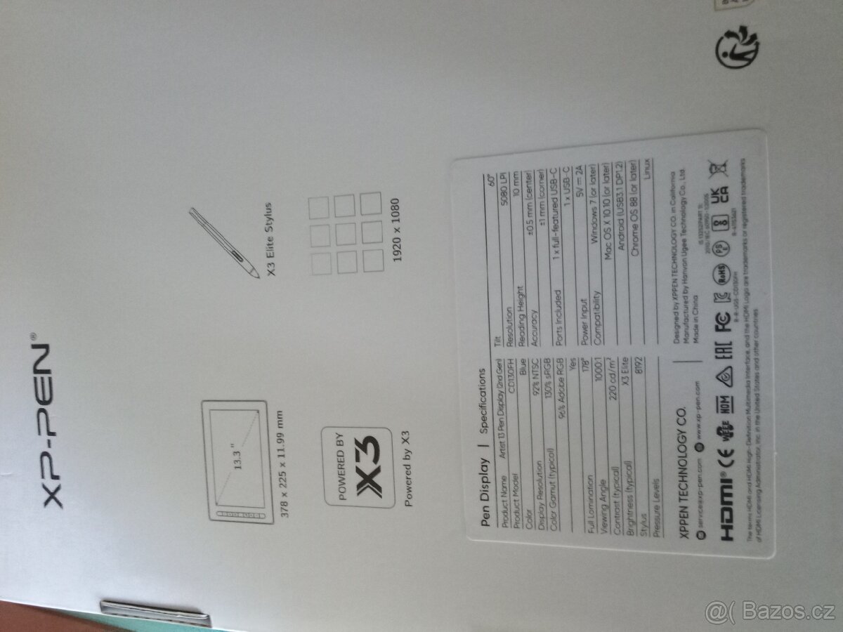 Grafický tablet XP-Pen 13 - 4
